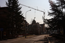 Výstavba objektu Kanadské ambasády, Praha 6